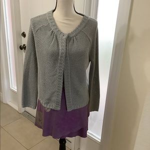 GREY BRAZILIAN CARDIGAN